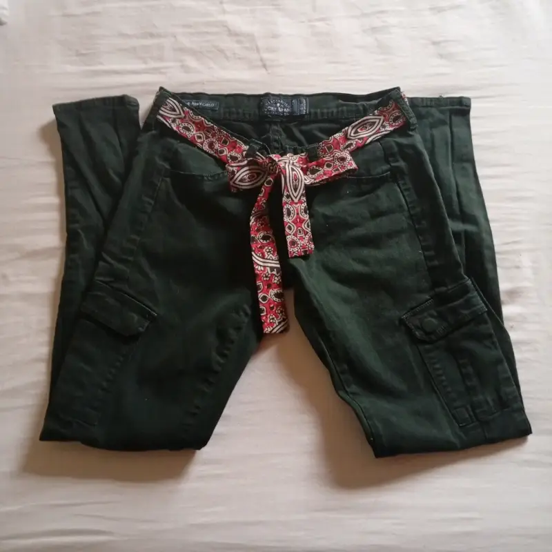 Jeans cargo americanos Lucky Brand, hechos a mano - 1