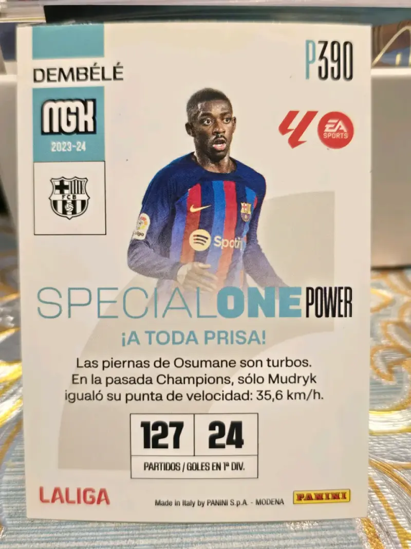Tarjeta de fútbol Panini Special One 2023-24 - 2