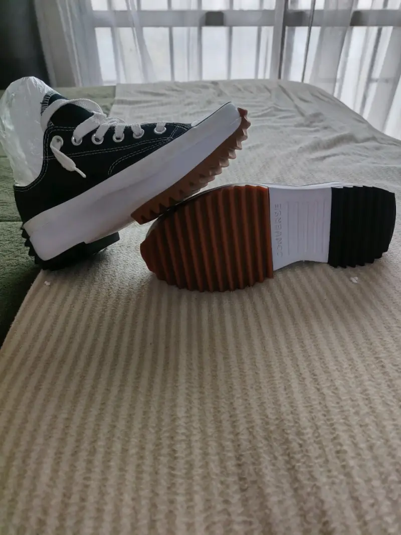 Zapatillas negras plataforma Converse - 2