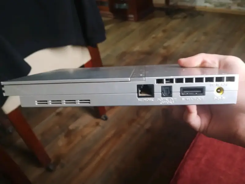 Consola Sony PlayStation 2 Slim Plateada año 2006 - 5
