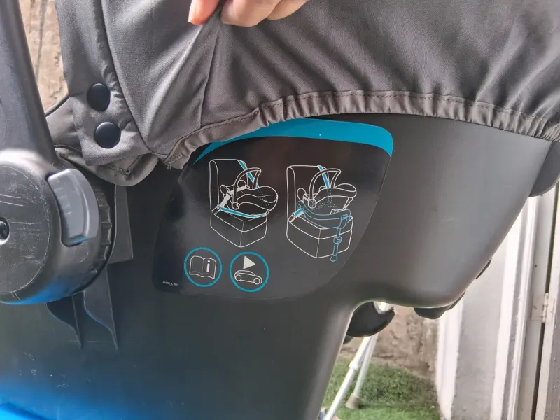 Silla de Auto para Bebé Joie Gris - 4