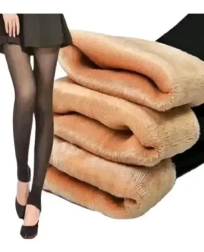 Pantys térmicas con forro polar para invierno - miniatura 1