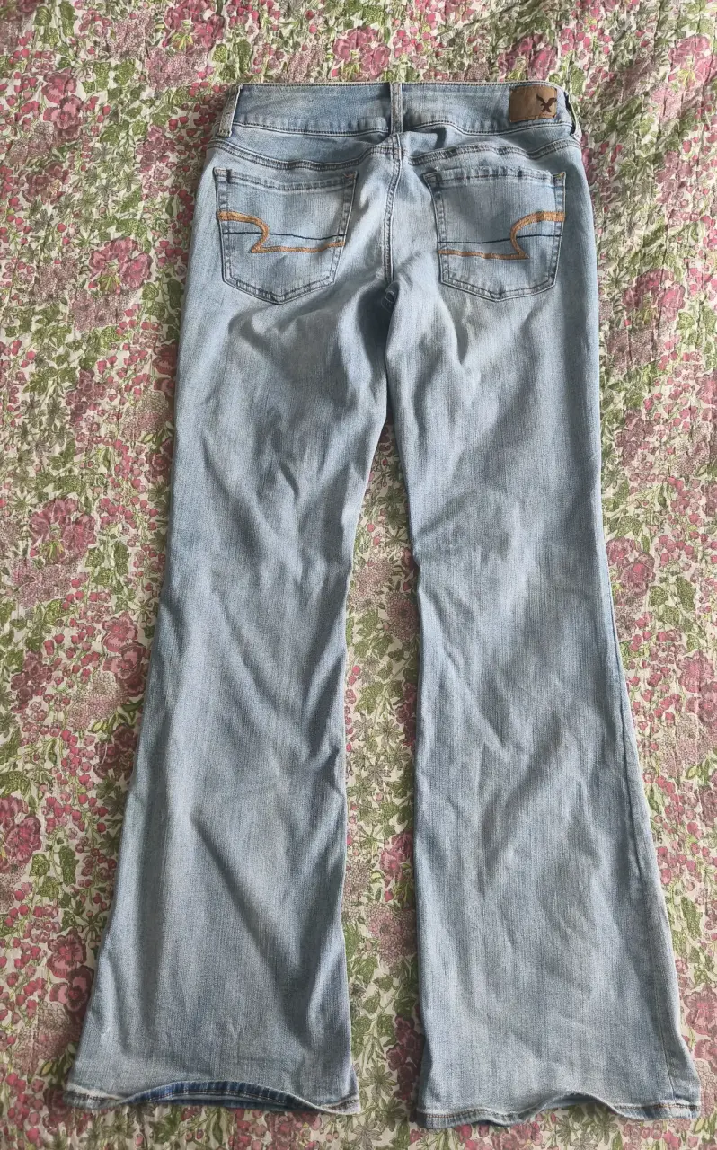 Jeans American Eagle desgastados para mujer - 6
