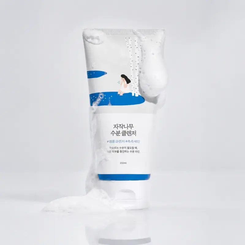 Limpiador facial hidratante Round Lab 150ml - 4