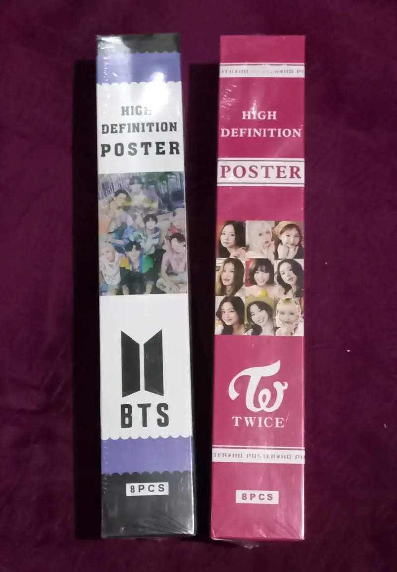 Posters de alta definición BTS y TWICE