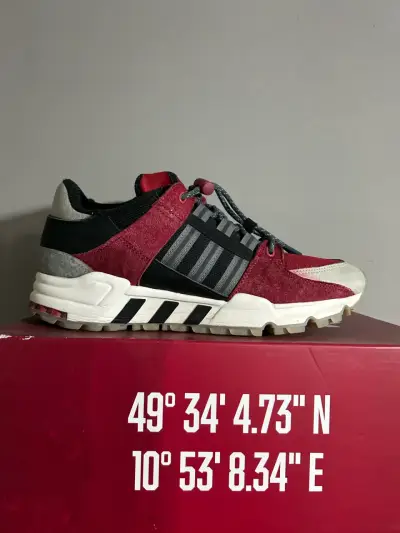 Zapatillas Adidas EQT Support 93 Victorinox rojas - miniatura 1