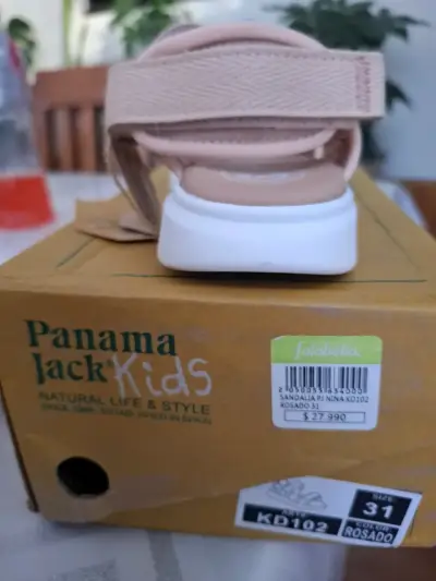 Sandalias rosadas para niños Panama Jack - miniatura 5