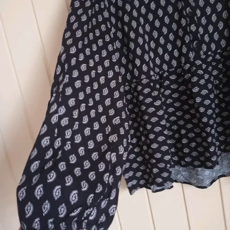 Blusa estampada de viscosa Abstracts - 2