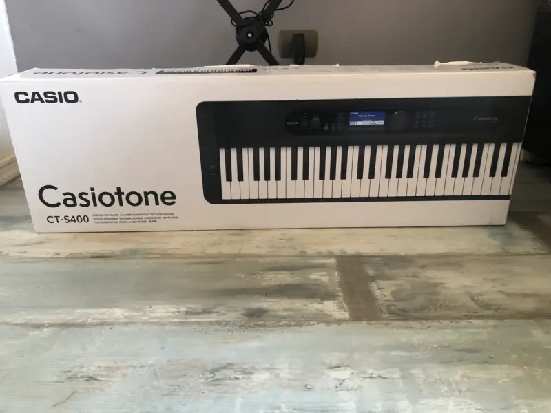 Teclado Casio Casiotone CT-S400 con Soporte - 5