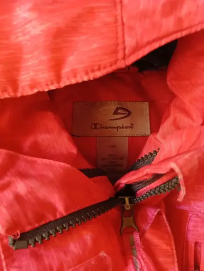 Chaqueta impermeable Champion rosada - miniatura 1