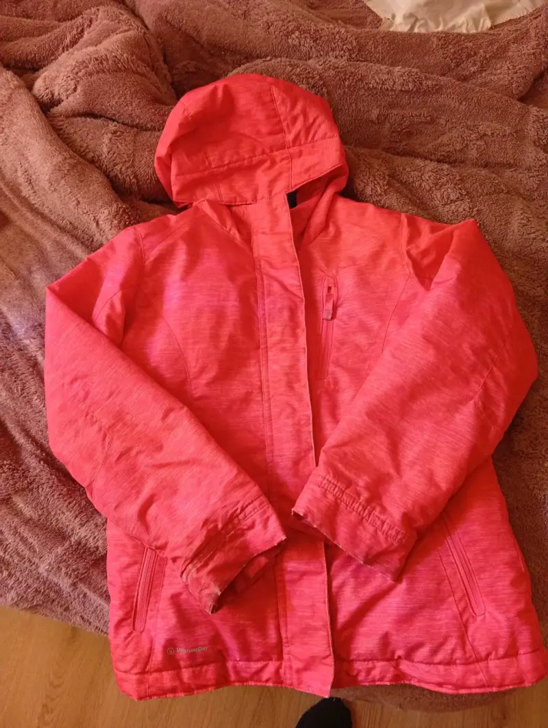 Chaqueta impermeable Champion rosada - 2