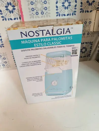 Máquina de palomitas Nostalgia estilo clásico - miniatura 1