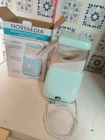 Máquina de palomitas Nostalgia estilo clásico - miniatura 3