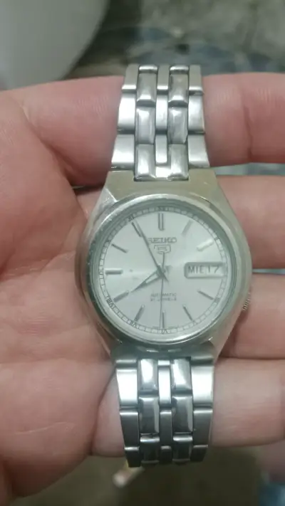 Reloj automático Seiko 5 de acero inoxidable - miniatura 1