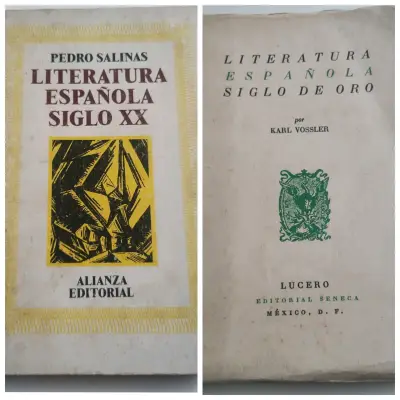 Libros de Literatura Española Siglo XX y Siglo de Oro - miniatura 1