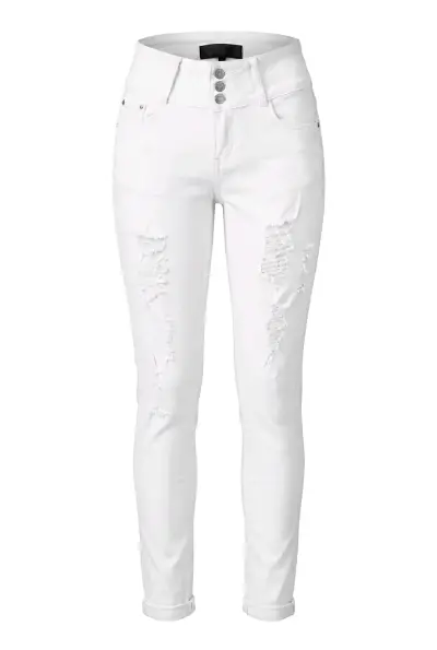 Jeans Estilo Tiro Alto (JeJe Jeans) Talla S - miniatura 1