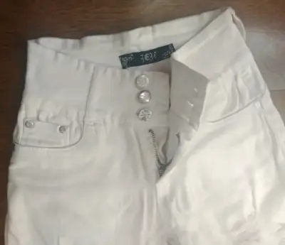 Jeans Estilo Tiro Alto (JeJe Jeans) Talla S - miniatura 4