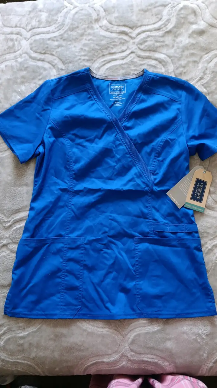 Polera clinica Cherokee nueva talla S - 4