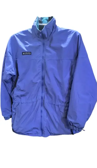 Chaqueta impermeable térmica azul Columbia - miniatura 2