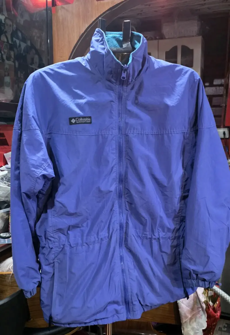 Chaqueta impermeable térmica azul Columbia - 3