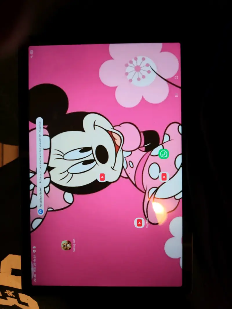 Tablet Samsung Galaxy con pantalla grande - 1