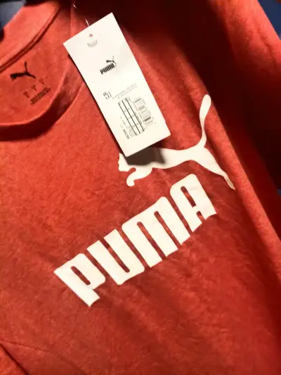 Polera Puma roja para hombre - miniatura 4