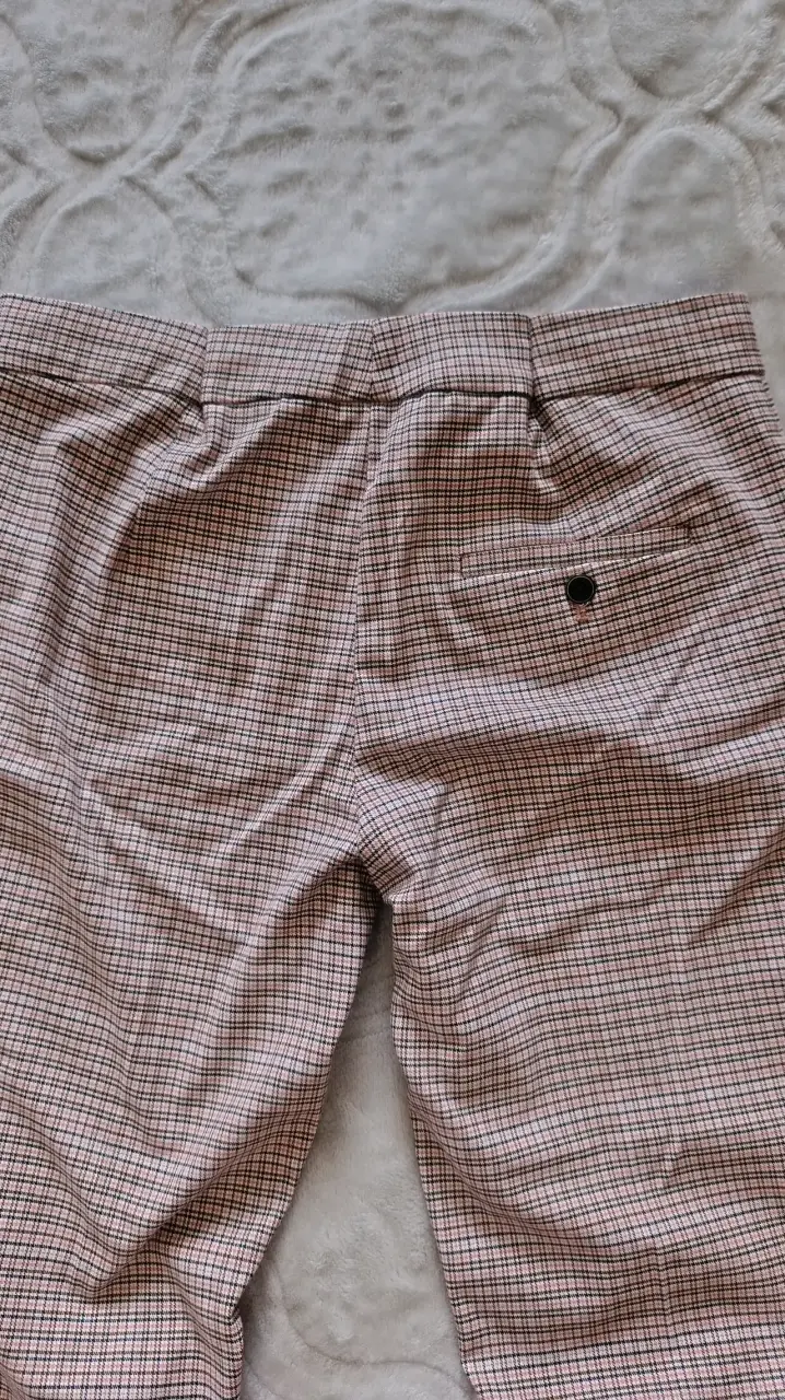 Pantalones a cuadros Mango mujer - 2