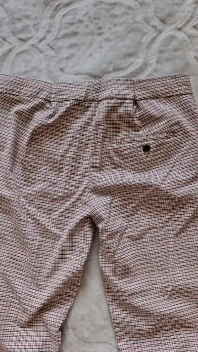 Pantalones a cuadros Mango mujer - miniatura 2