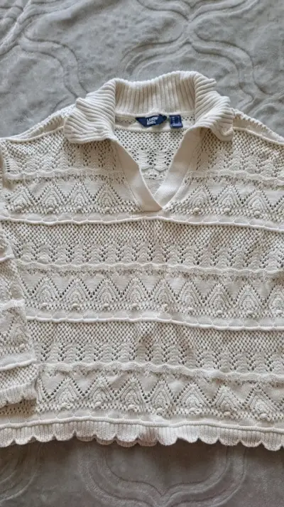 Suéter blanco S/M - miniatura 3