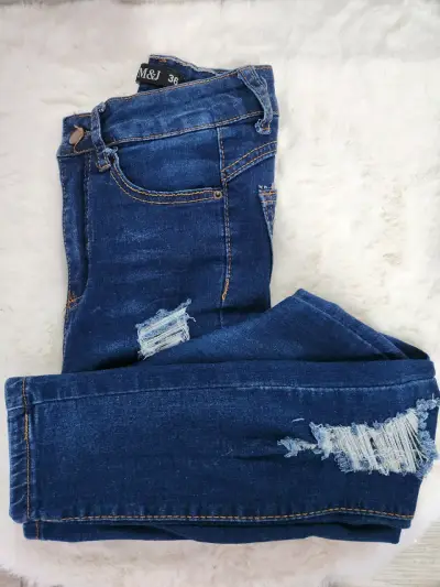 Jeans de Mujer Azul - miniatura 3