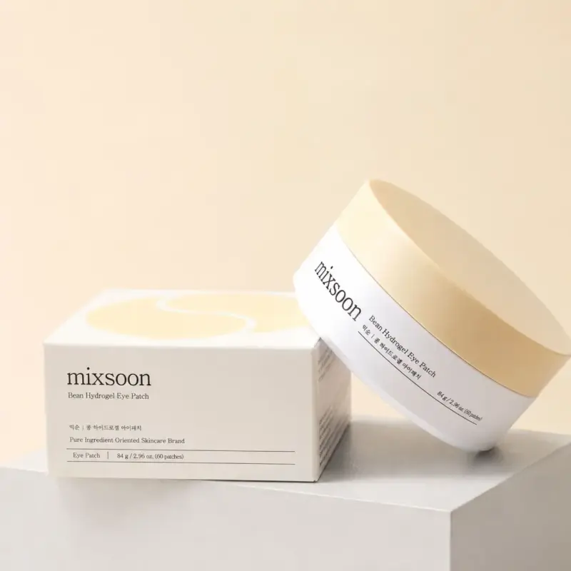 Mixsoon Bean Hydrogel – Parches Hidrogel para ojos - 1
