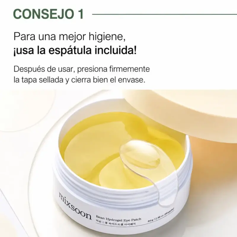 Mixsoon Bean Hydrogel – Parches Hidrogel para ojos - 2