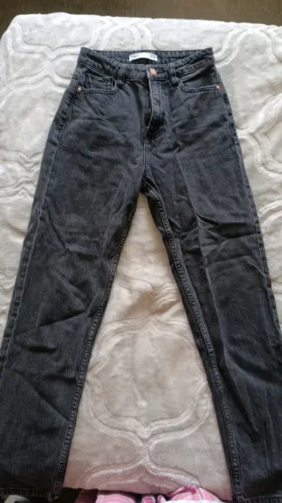 Mom Jeans Zara talla 34 - miniatura 2