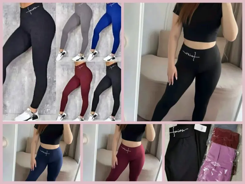 Leggings deportivos mujer varios colores - 1
