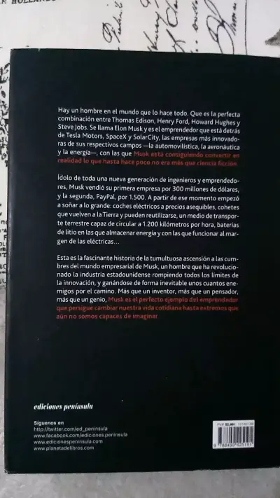 Libro 'Elon Musk' de Ashlee Vance - miniatura 2