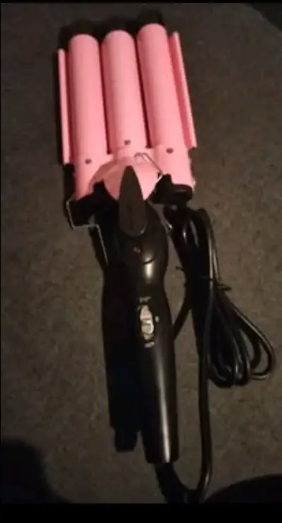 Rizador de Pelo Triple Barril Rosa - miniatura 2