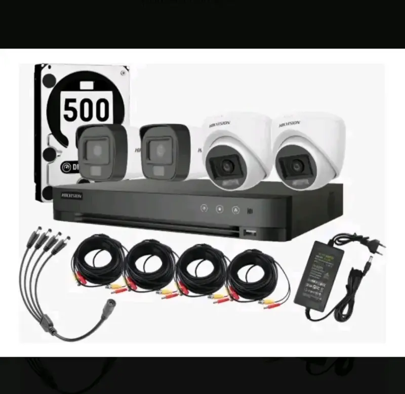 Kit de Vigilancia Hikvision Turbo HD con Cámaras HD - 2