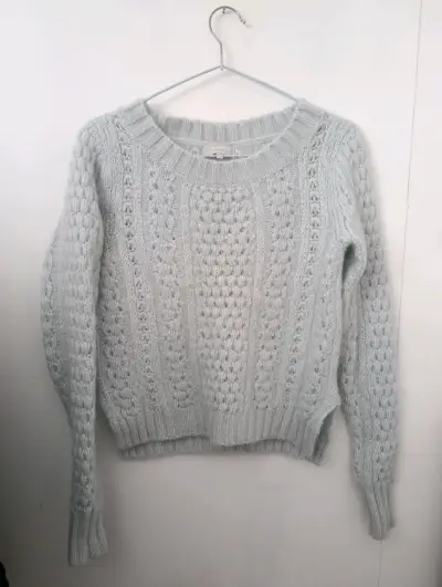 Suéter celeste pastel  mujer - miniatura 1