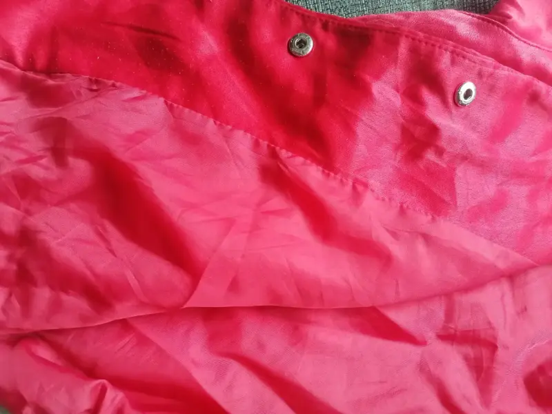 Chaqueta Bomber Roja Estilo California - 4