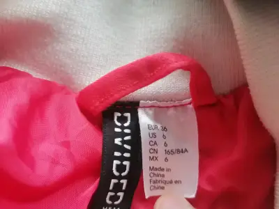 Chaqueta Bomber Roja Estilo California - miniatura 5