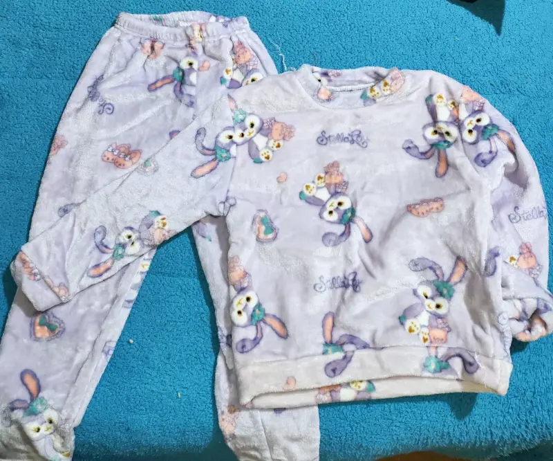 Pijama infantil polar con estampado de tigre - 2