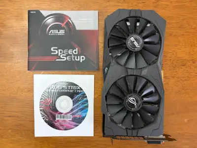Tarjeta gráfica RX 570 8 Gb ASUS ROG STRIX - miniatura 1