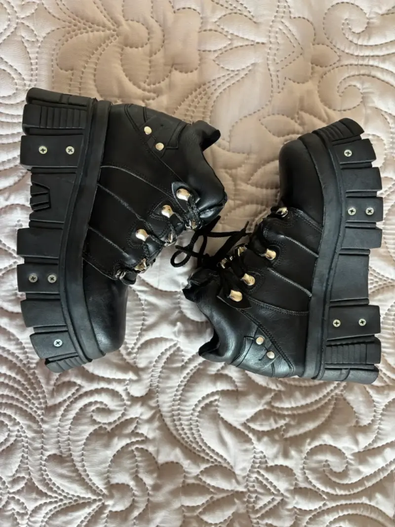 Botas negras plataforma type New Rock - 3