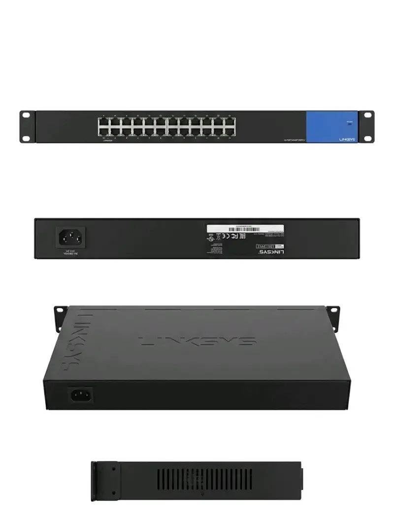 Switch Ethernet 24 Puertos Linksys LGS124 V2 - 1