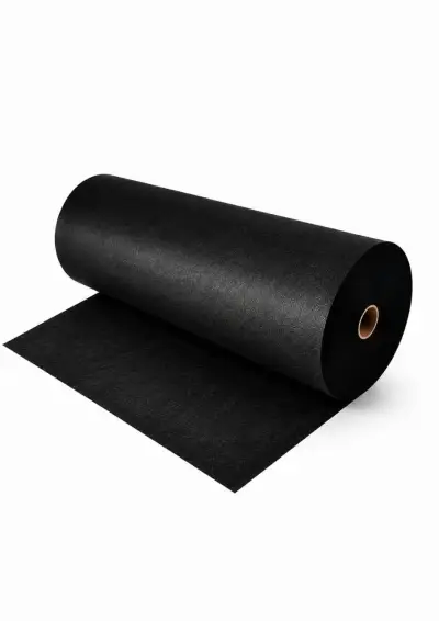 Tela geotextil 10 m2 - 150 grs negro - miniatura 2