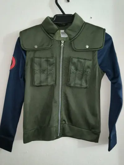 Chaqueta cosplay Naruto verde y azul - miniatura 1