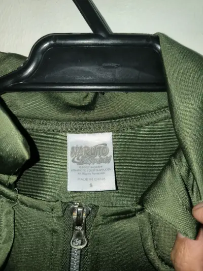 Chaqueta cosplay Naruto verde y azul - miniatura 4