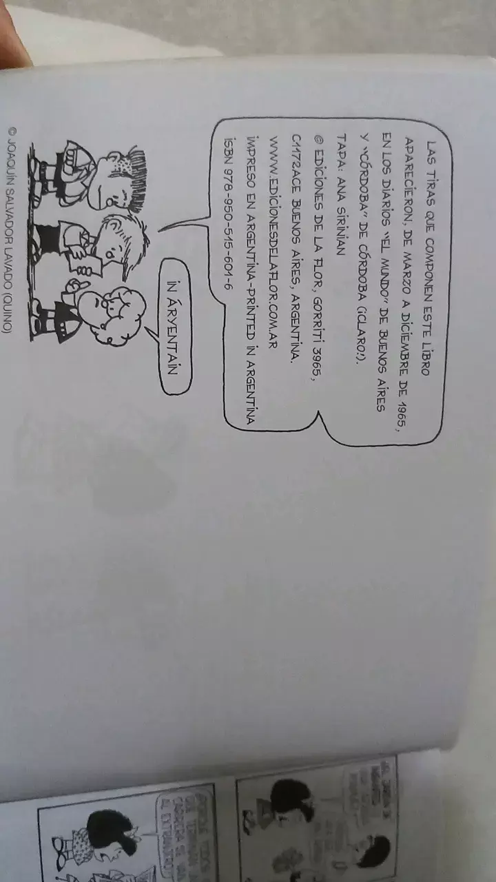 Libro Mafalda 1 de Quino en buen estado - 3