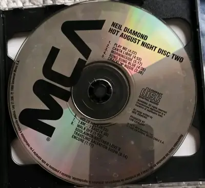 CD doble Neil Diamond Hot August Night en vivo - miniatura 2