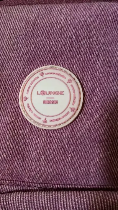 Mochila rosada Lounge estilo casual - miniatura 2